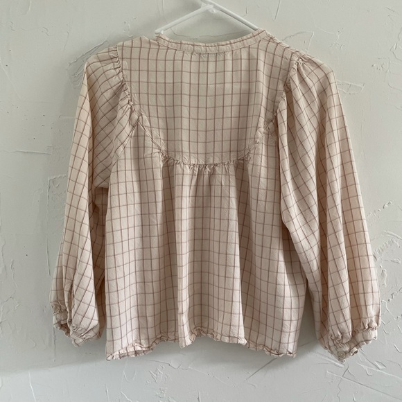 Madewell plaid top - Picture 3 of 6